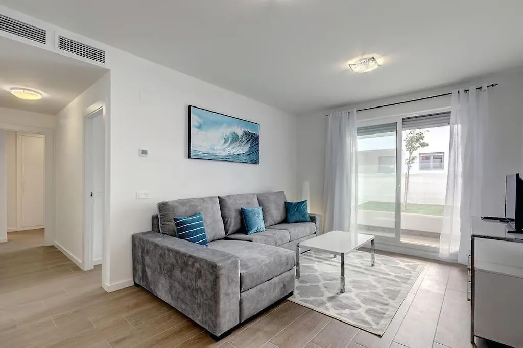 Brand New Modern Ground Floor Apartment In Marbella With Rooftop Pool And Gym